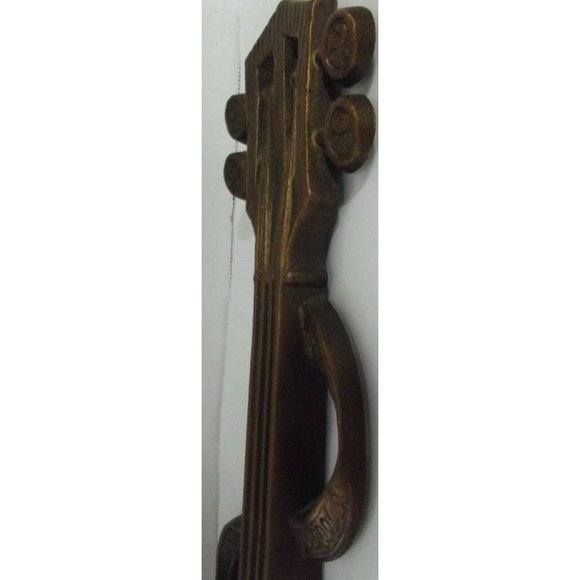 Vintage 1976 Sexton 17" Mandolin Metal Wall Hanger art decor musical instrument - Picture 4 of 11